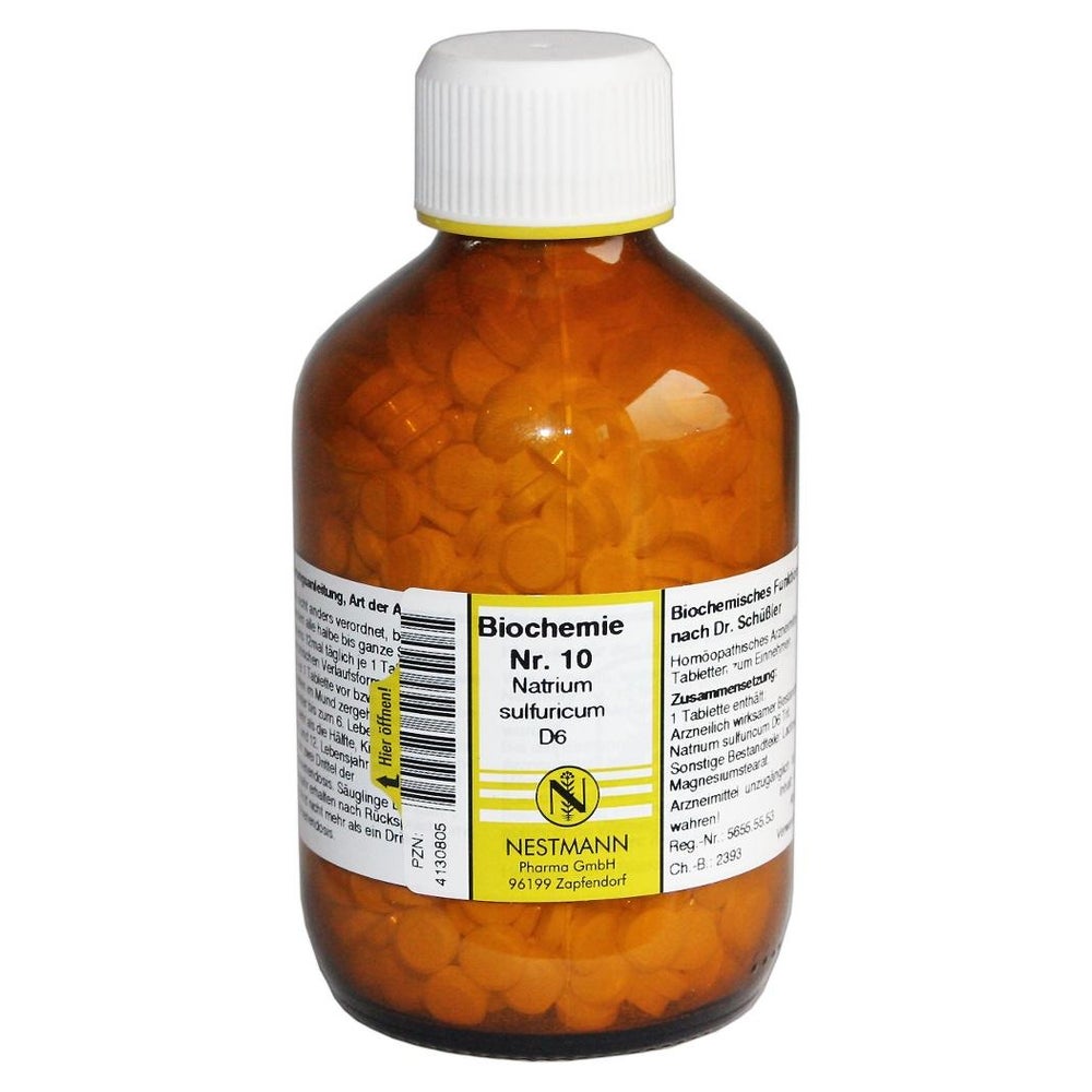 Biochemie 10 Natrium sulfuricum D 6 Tabl 1000 St