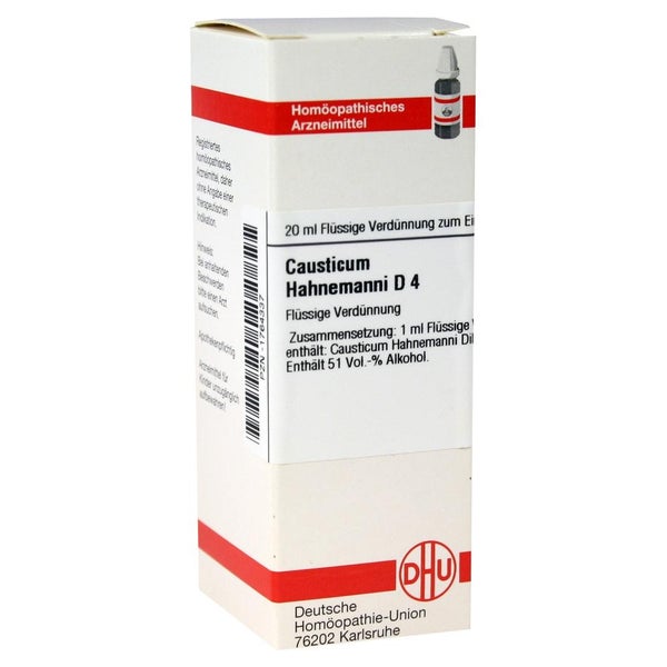 Causticum Hahnemanni D 4 Dilution 20 ml