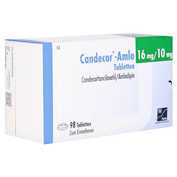 Candecor-amlo 16 Mg/10 mg Tabletten 98 St