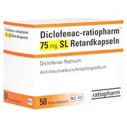 DICLOFENAC-ratiopharm 75 mg SL Retardkapseln 50 St