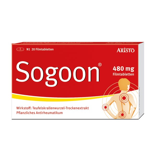 Sogoon 480mg Filmtabletten - Teufelskralle 20 St
