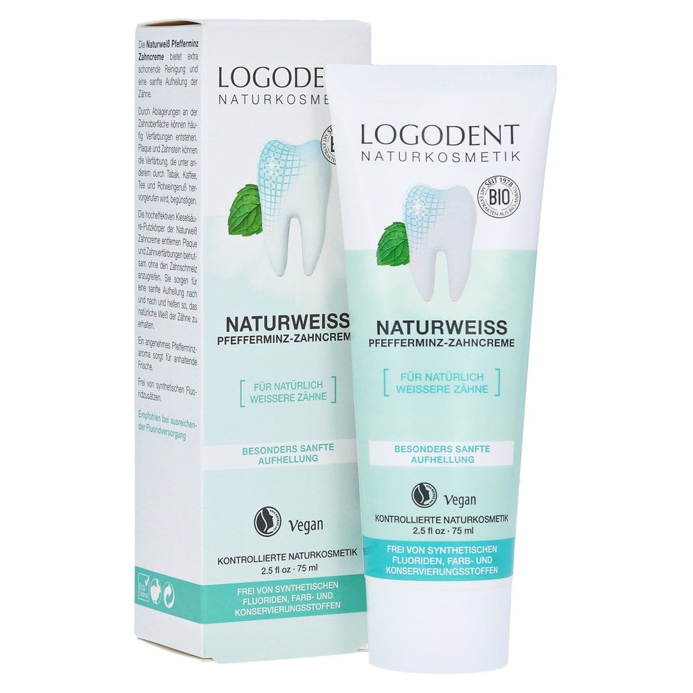 Naturweiss Pfefferminz-zahncreme 75 ml