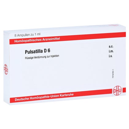 Pulsatilla D6 Globuli 10g - Homöopathisches Mittel Von DHU (PZN 1782938)