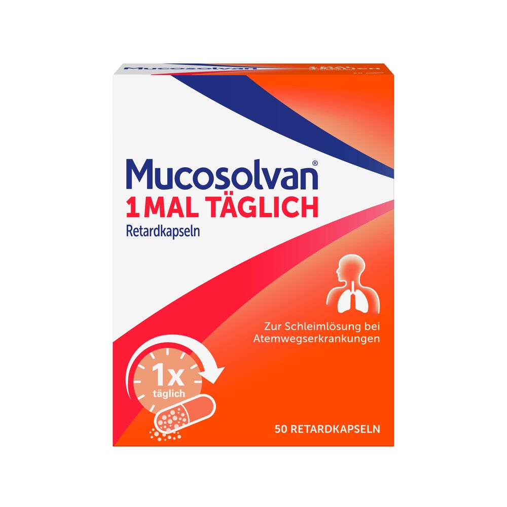Mucosolvan Retardkapseln Hustenlöser mit Ambroxol 50 St