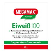Produktabbildung: MEGAMAX® Eiweiß 100 Cappuccino 30 g