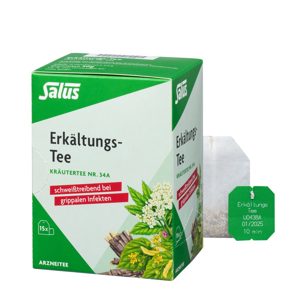 Erkältungs-tee Kräutertee Nr.34a Salus F 15 St