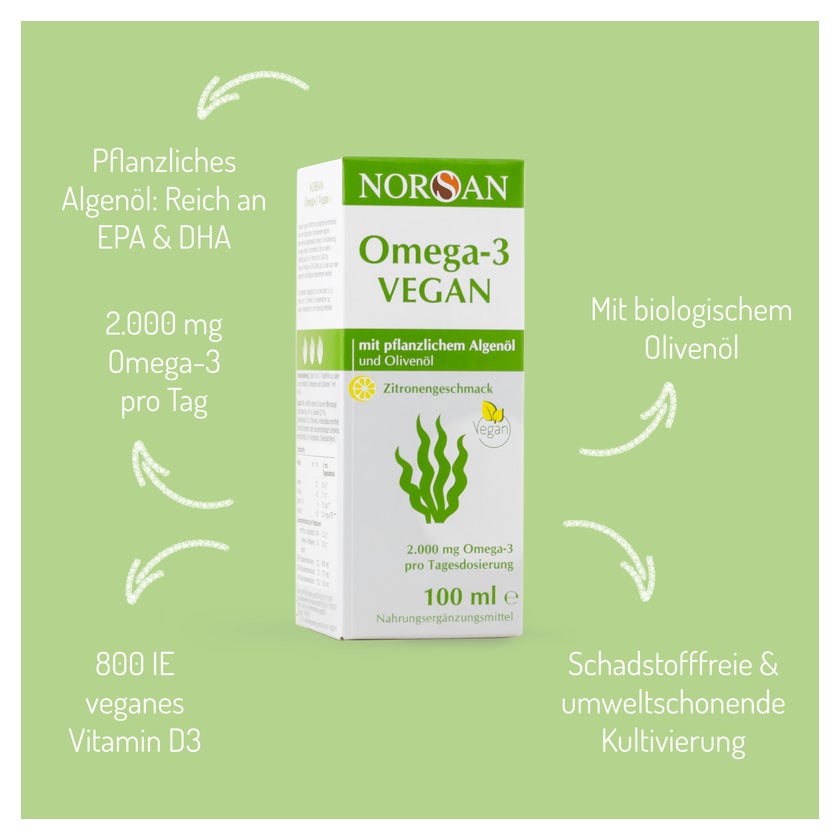 Norsan Omega-3 Vegan flüssig 100 ml