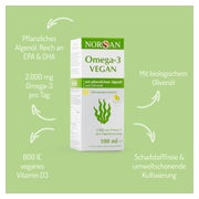 Norsan Omega-3 Vegan flüssig 100 ml