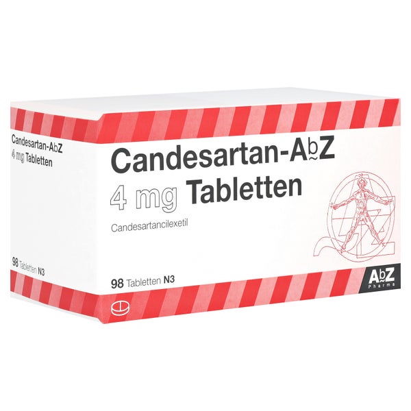 Candesartan AbZ 4 mg Tabletten 98 St