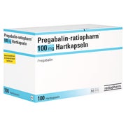 PREGABALIN-ratiopharm 100 mg Hartkapseln 100 St
