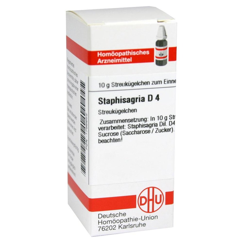 Staphisagria D 4 Globuli 10 g