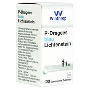 Produktabbildung: P Dragees blau 100 St