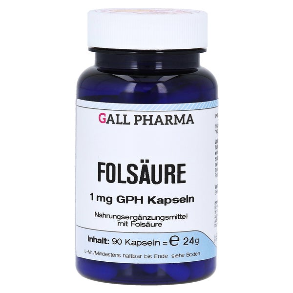 Folsäure 1 mg GPH Kapseln 90 St