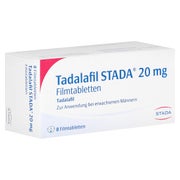 Produktabbildung: Tadalafil Stada 20 mg Filmtabletten 8 St