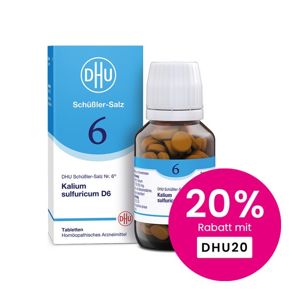 DHU Schüßler-Salz Nr. 6 Kalium sulfuricum D6 200 St