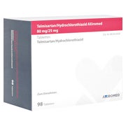TELMISARTAN/Hydrochlorothiazid AXiromed 80/25 mg 98 St