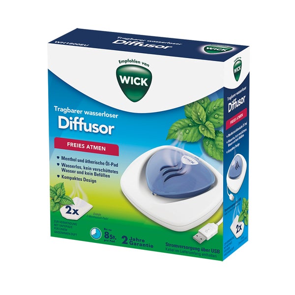 WICK Wasserloser tragbarer Diffuser 1 St
