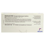 Produktabbildung: Dyskrasit D 20 Ampullen 8X1 ml