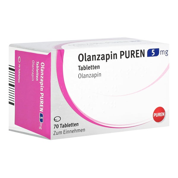 Olanzapin Puren 5 mg Tabletten 70 St