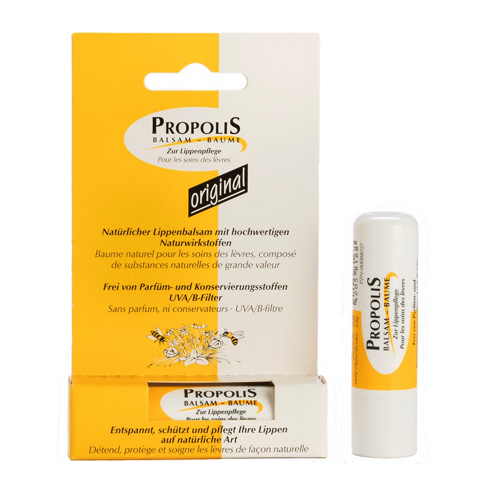Propolis Lippenpflegestift Original mit Bienenwachs 4,8 g