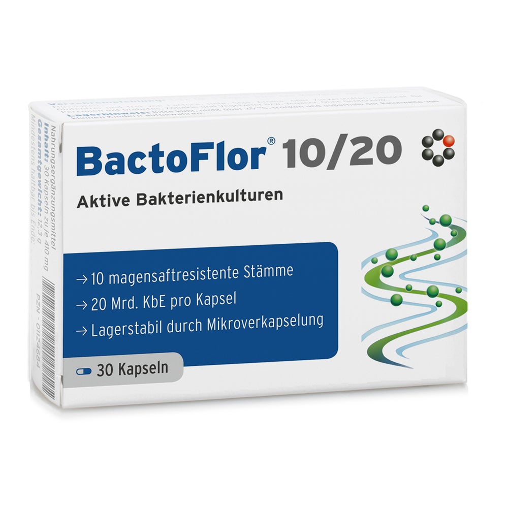 BactoFlor 10/20 30 St Kapseln 20 Kapseln