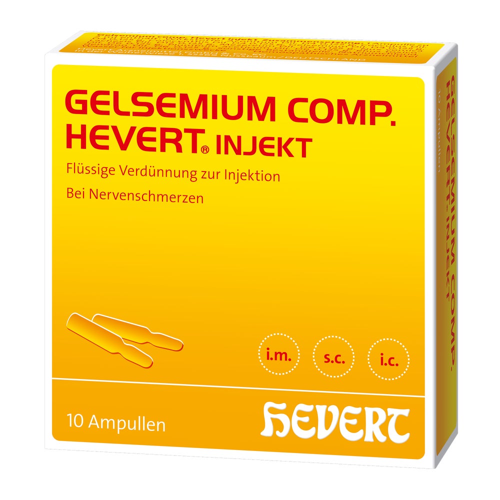 Gelsemium Comp.hevert Injekt Ampullen 10X2 ml