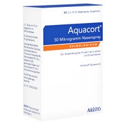 AQUACORT 50 Mikrogramm Nasenspray 2x200 ED 2X10 ml
