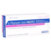 L-THYROXIN Jod Aristo 100 µg/150 µg Tabletten 100 St