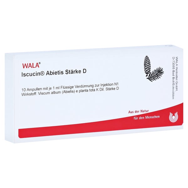 Iscucin Abietis Stärke D Ampullen 10X1 ml
