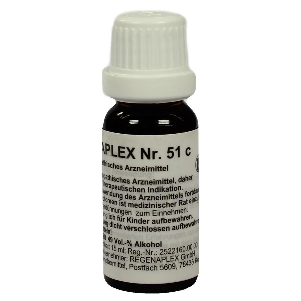 Regenaplex Nr.51 c Tropfen zum Einnehmen 15 ml