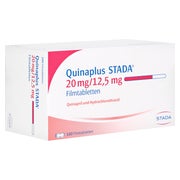 QUINAPLUS STADA 20 mg/12,5 mg Filmtabletten 100 St