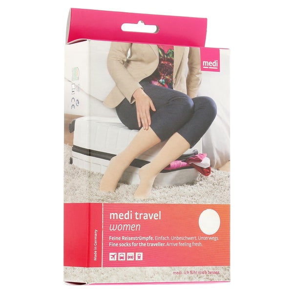 MEDI Travel Women AD M schwarz m.Sp. 2 St