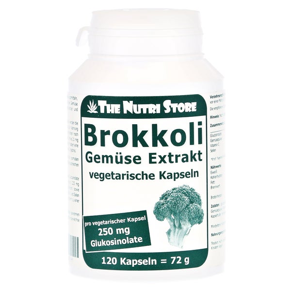 Brokkoli Gemüse Extrakt vegetarische Kap 120 St