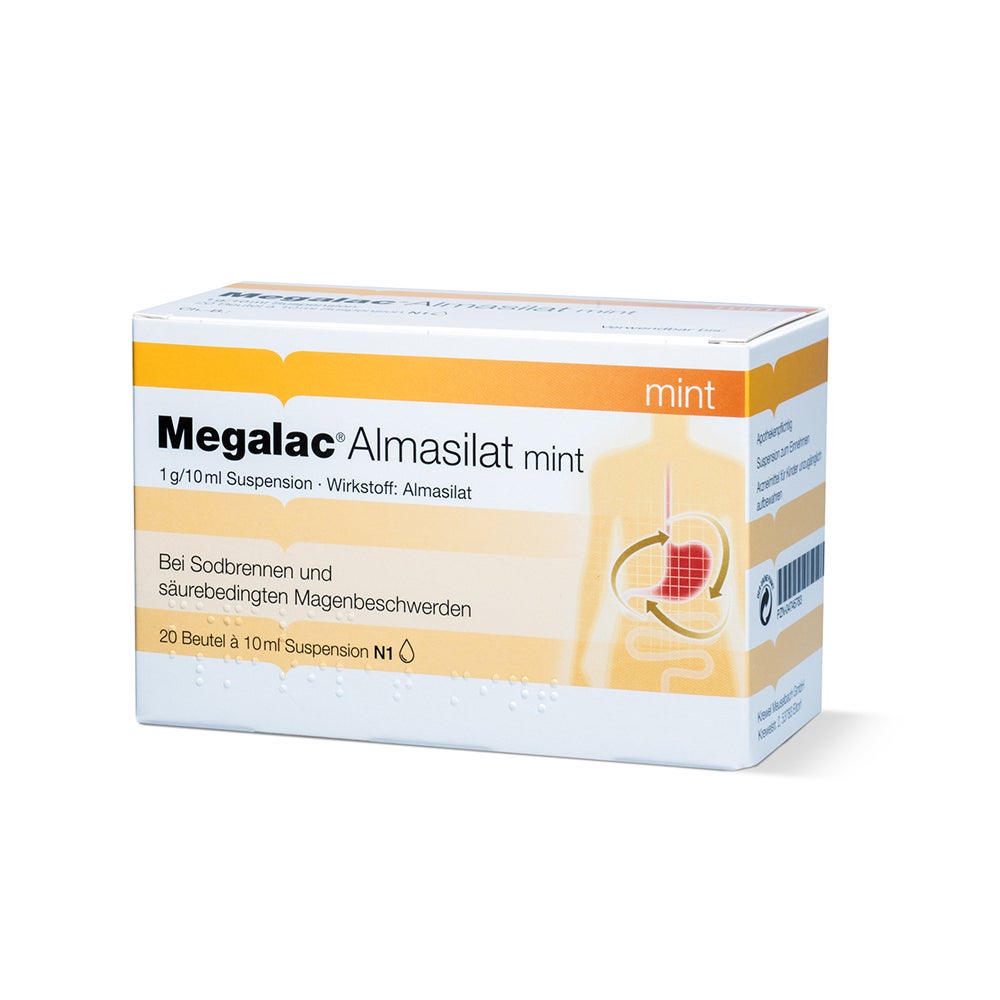 Megalac Almasilat mint 20X10 ml