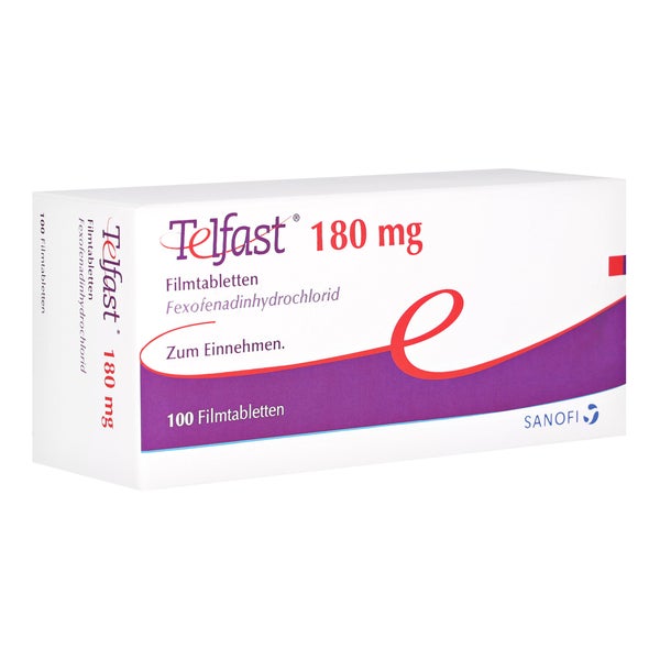 Telfast 180 mg Filmtabletten 100 St