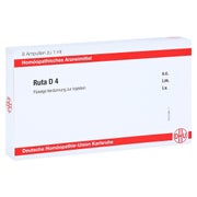 RUTA D 4 Ampullen 8X1 ml