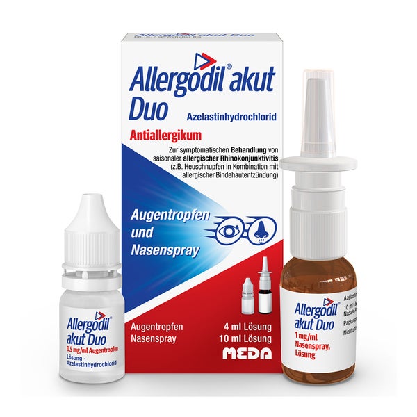 Allergodil Akut Duo Kombipackung 1 P