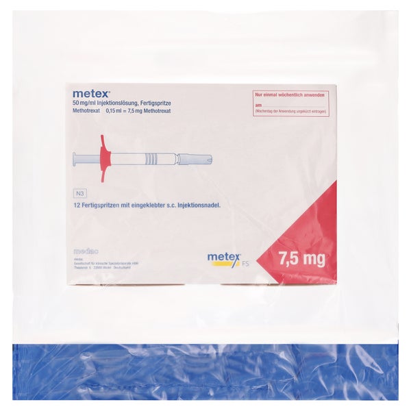METEX FS 7,5 mg (50mg/ml) Inj.-Lösung Fertigspr. 12 St
