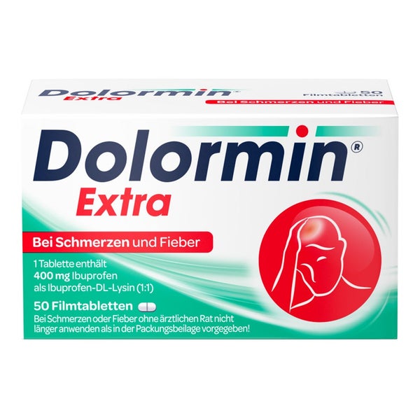 Dolormin® Extra 400 mg Ibuprofen 50 St