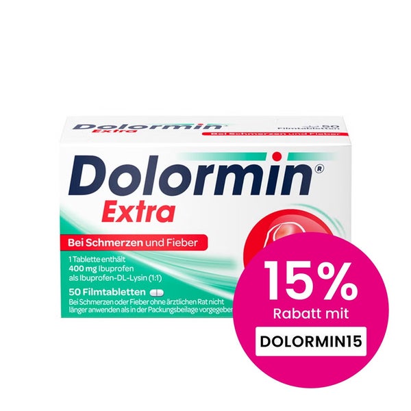 Dolormin® Extra 400 mg Ibuprofen 50 St