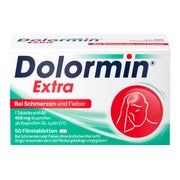 Produktabbildung: Dolormin Extra 400 mg Ibuprofen 50 St