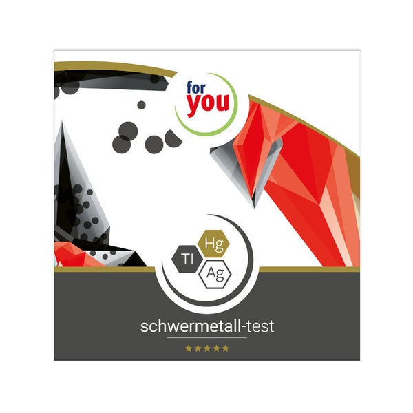 for you schwermetall-test Bluttest für zu Hause 1 St