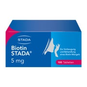 Produktabbildung: Biotin STADA 5mg Tabletten 100 St