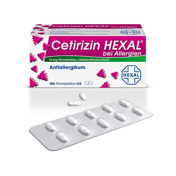Cetirizin HEXAL® Antiallergikum 100 St