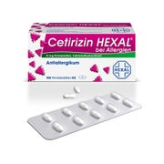 Produktabbildung: Cetirizin HEXAL Allergietabletten 100 St
