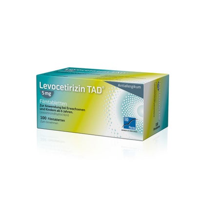 Levocetirizin 5 Mg 100 Stck