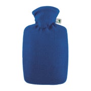 HUGO FROSCH Wärmflasche Klassik Fleecebezug 1,8 l blau 1 St