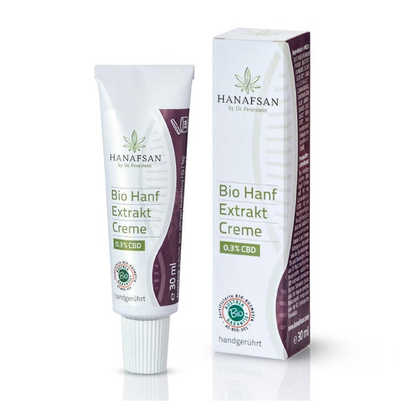 HANAFSAN Bio CBD Hanf Creme 0.3% 30 ml