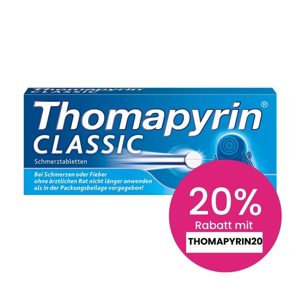 Thomapyrin CLASSIC Kopfschmerztabletten 20 St