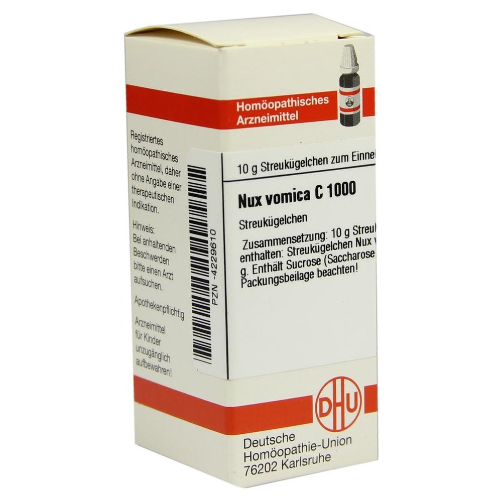 NUX Vomica C 1000 Globuli 10 g